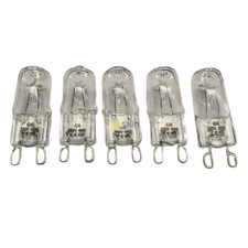 5X WHIRLPOOL OVEN HALOGEN LAMP LIGHT BULB GLOBE|SUITS: WHIRLPOOL AKZM654IX2