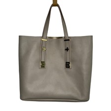 India Hicks Gray Pebble Leather Adjustable Le...