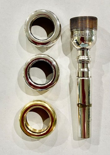 Vincent Bach Trumpet Modular Mouthpiece - 1D 1X / 76 + Silver 1X / 1C & Gold 1C