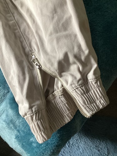 River Island Stone Utility Cargo Trousers, Elasticated Waist, Size 20 - Picture 11 of 11