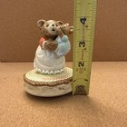 Otagiri Music Box Bears Brahams Lullaby Porcelain Figurine Mama Bear & Baby — photo 8