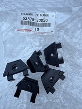 Toyota Prius Genuine Front Fender Liner Retainer Oem Part 53879-30050 Fits Lexus