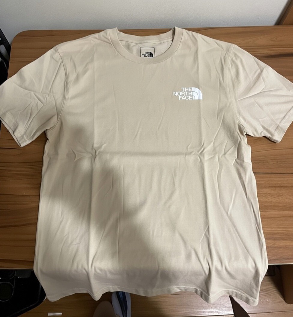 The North Face Camo Logo T-Shirt Beige Graphic Tee Men’s Medium