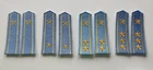 Ukrainian Railways Blue Uniform Shoulder Boards Epaulets Middle Rank UZ Set Lot