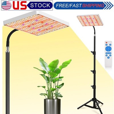 Grow Lights for Indoor Plants Full Spectrum with Stand LED Standing Plant Lights