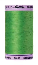 Light Kelly 1099 | Silk-Finish Cotton 50wt - #9104 (500M / 547Y Spool) | Mettler