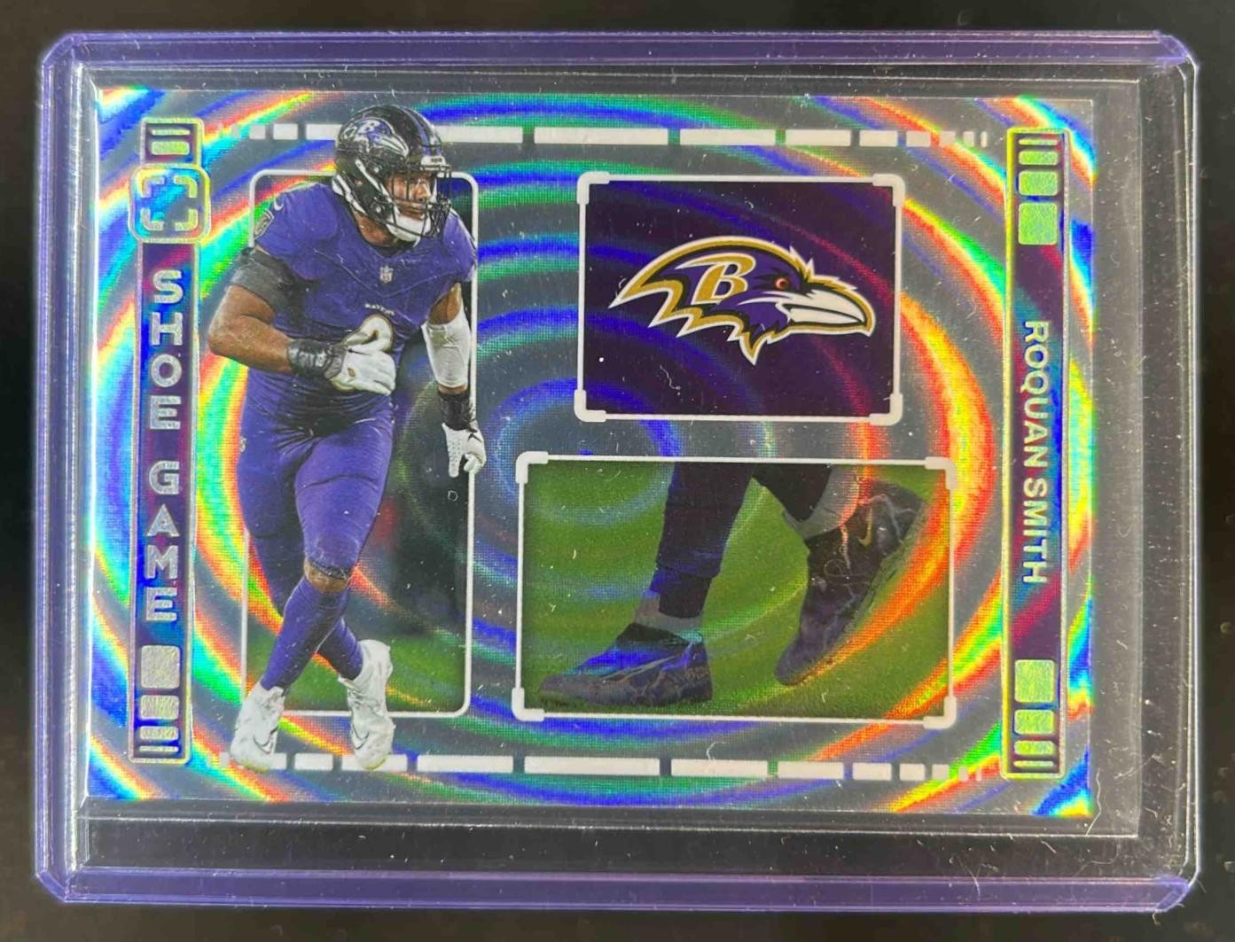 2024 Panini Photogenic Roquan Smith The Shoe Game #8 Ravens