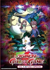 Digimon Ghost Game (1-67 End + Special) - Anime DVD with English Subtitles