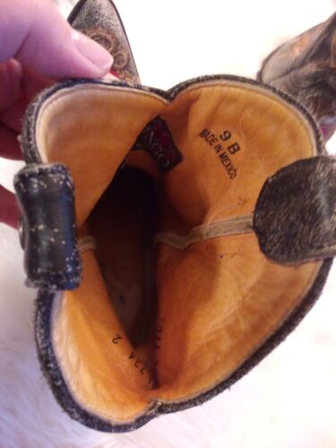 Old Gringo Grace Heart Leather Cowboy Ankle Boots Women's Size 9 - Ret. $550 - Picture 9 of 17
