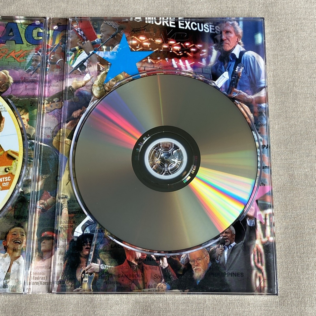 LIVE 8 DVD 4枚組 2005年7月2日 Live 8 (July 2nd 2005) (DVD 4-Disc Box Set w/ Guide & Slipcover