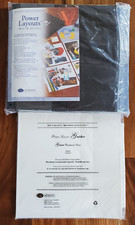 NEW Creative Memories POWER LAYOUT BLACK BOX 15 LAYOUT GUIDES