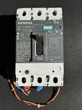 SIEMENS CIRCUIT BREAKER HFK3B225MA2REX6 TYPE HFGB 225A 600Y/347V-250V MAX 3P 1 Y