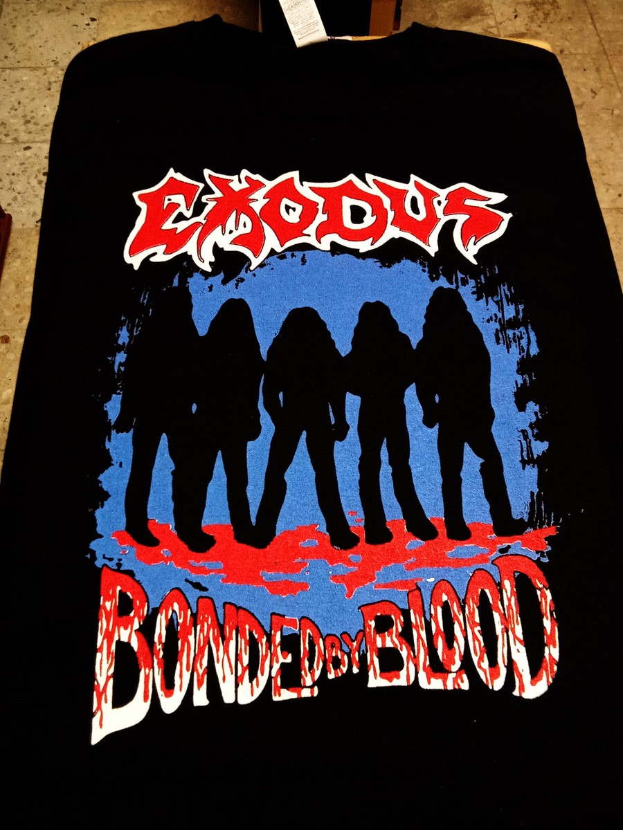 EXODUS – Bonded By Blood (w/backprint) T-SHIRT | eBay