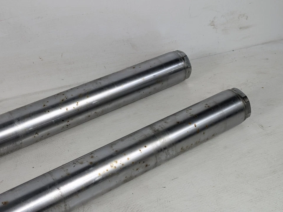 Harley Davidson Sportster XL 1200 1993 suspensión horquillas delanteras tubos necesita sellos Foto 2 de 4