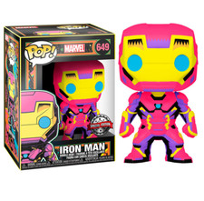 Funko POP Marvel Black Light Iron Man 649