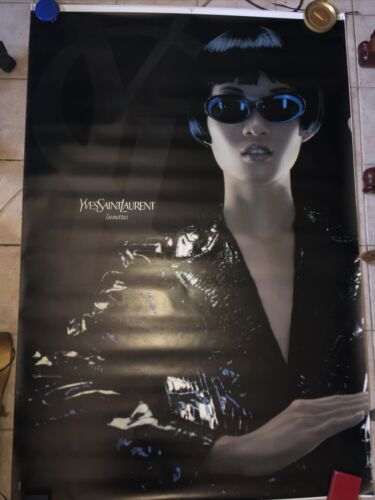 Ysl poster women's glasses 175 x 118 cm rolled - Picture 1 of 7
