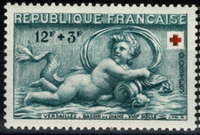 FRANCE 1952 CROIX- ROUGE YT  n° 937  Neuf ★★ luxe / MNH (A)