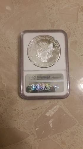 1999 P Silver Eagle $1 NGC PF 70 Ultra Cameo Wyatt S. Earp - Picture 5 of 5