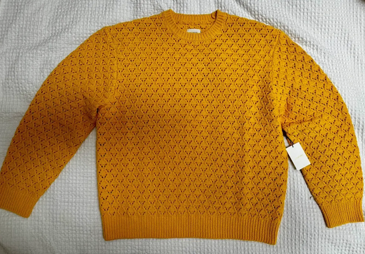 Aime Leon Dore Eyelet Knit Crewneck Sweater size Large | eBay Aime Leon Dore Eyelet Knit Crewneck Sweater size Large | eBay