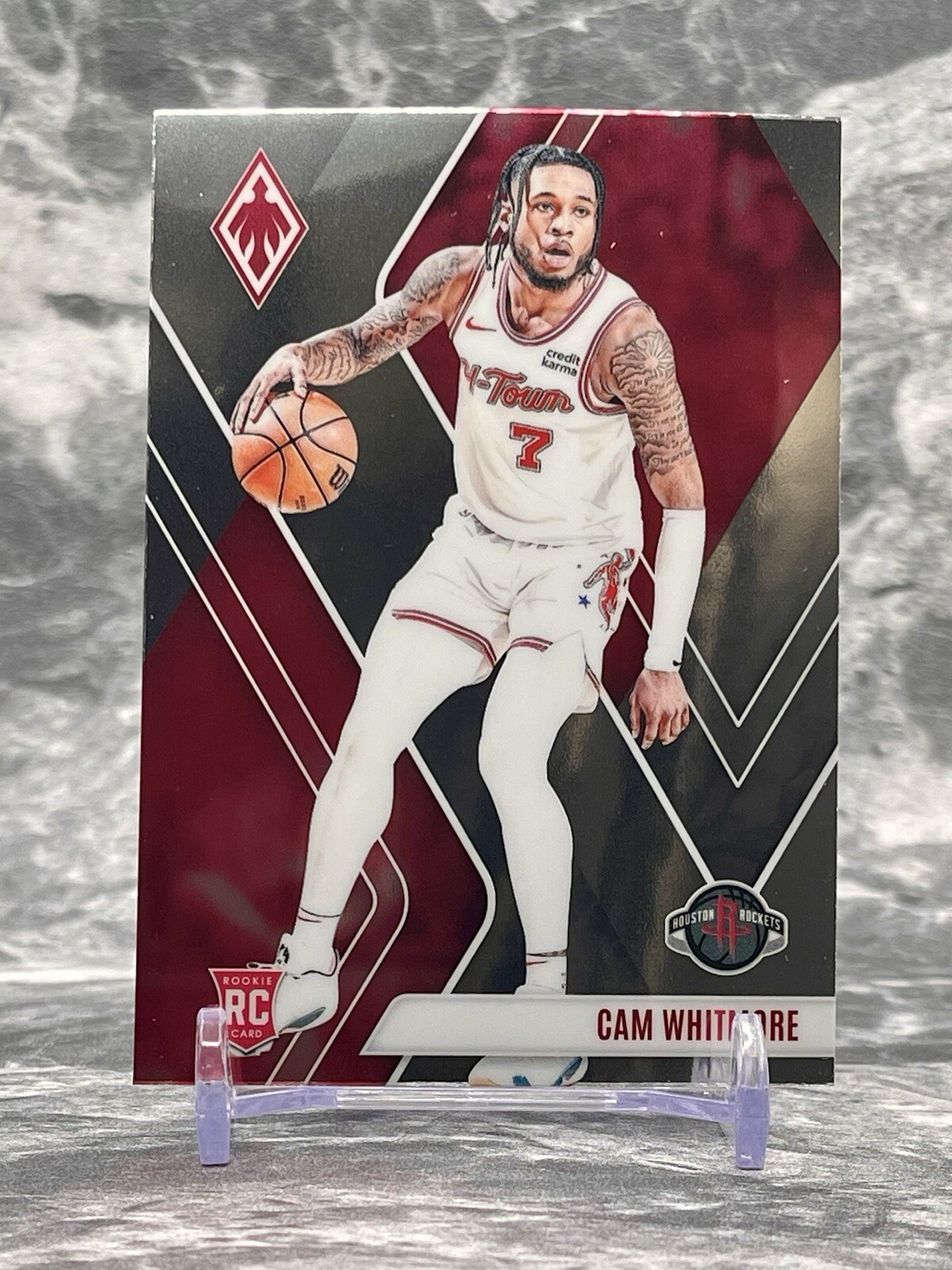 2023-24 Panini Phoenix Cam Whitmore RC #294 Houston Rockets