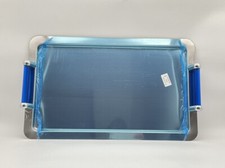 AMC Es Tablett Essentablett Serviertablett Tepsi Edelstahl Hochwertig 53x32,5cm