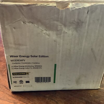 Square D WISEREMPV Wiser Energy Solar Edition Kit MFR45747 (new)