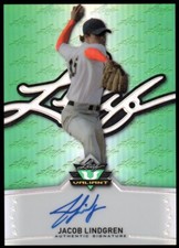 2014 Leaf Valiant Draft #BAJL1 Jacob Lindgren Auto - NM-MT