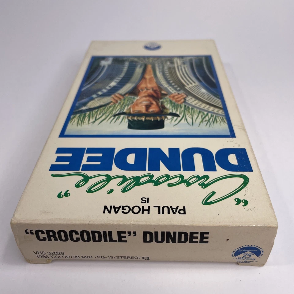 Crocodile Dundee (VHS, 1987) Comedy, Paul Hogan, Linda Kozlowski, Mark Blum Foto 3 de 4