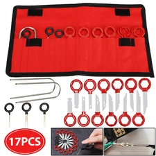 17pcs Car Audio Disassembly tool set+ Terminal Removal Connector Pin Ejector Kit