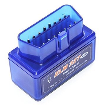Mini Elm 327 OBD2 Diagnosi Auto OBDII Bluetooth V2.1 Android Can Bus - Miniatura 3