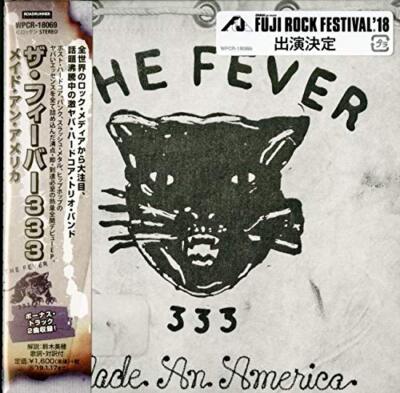 2018 JAPAN CD THE FEVER 333 MADE AN AMERICA EP BONUS TRACKS WITH 70