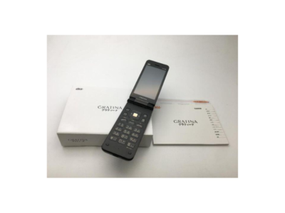 KYOCERA KYF39 GRATINA 4G BLACK WIFI KEITAI ANDROID FLIP PHONE