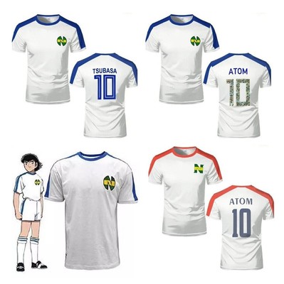 Captain Tsubasa l Anime Trikots für Fans & Sammler l Atom & Tsubasa Alle Größen*