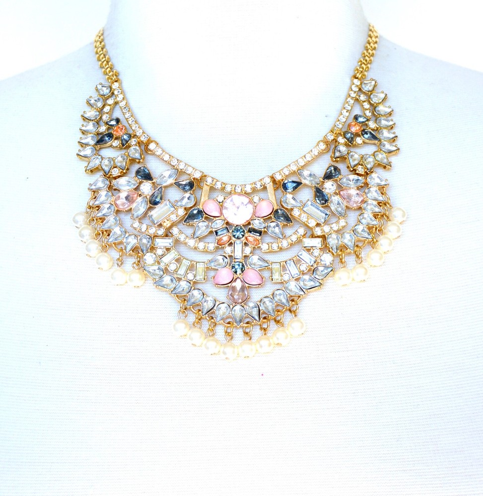 Vintage necklace, Bib necklace, Statement necklace, Wedding necklace, Necklace Vintage necklace, Bib necklace, Statement necklace, Wedding necklace, Necklace