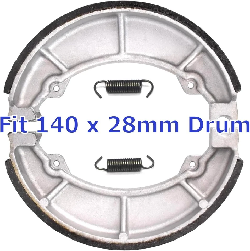 MC Brakes Shoes for Honda Big Red 250 ATC250ES ATC250SX ATC 250 ES SX Drums 1985 - Image 4 of 4