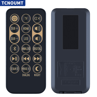 New RSB-3 For Klipsch Sound Bar Speaker Remote Control RSB-6 RSB8 RSB-8