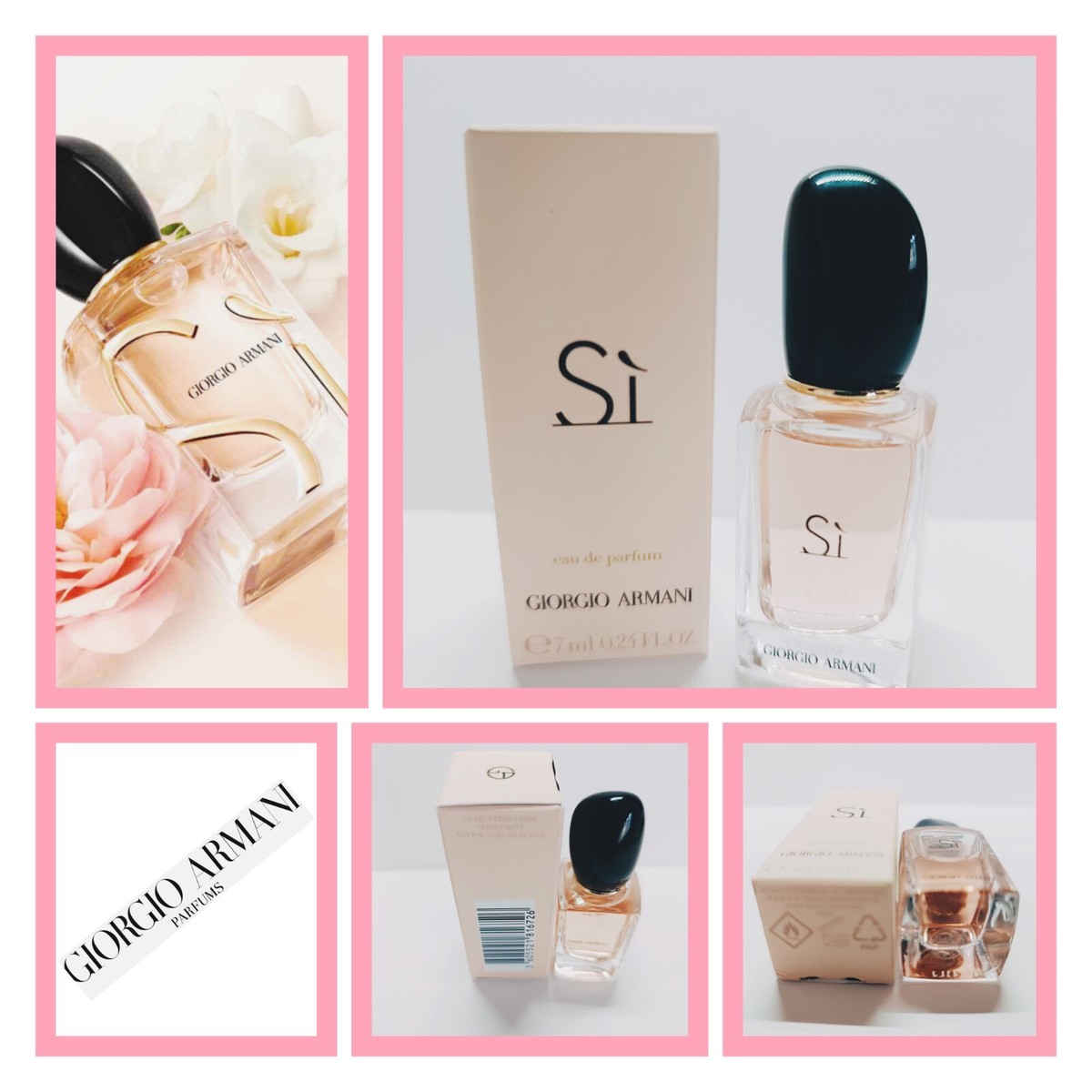 Giorgio Armani SI Eau de Parfum Miniature 7ml/0.24 fl oz – Rare