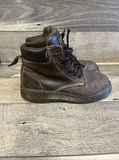 Men s Dr. Martens Industrial Steel Toe US Sz 9M Safety Boots Brown ASTM F2413-11