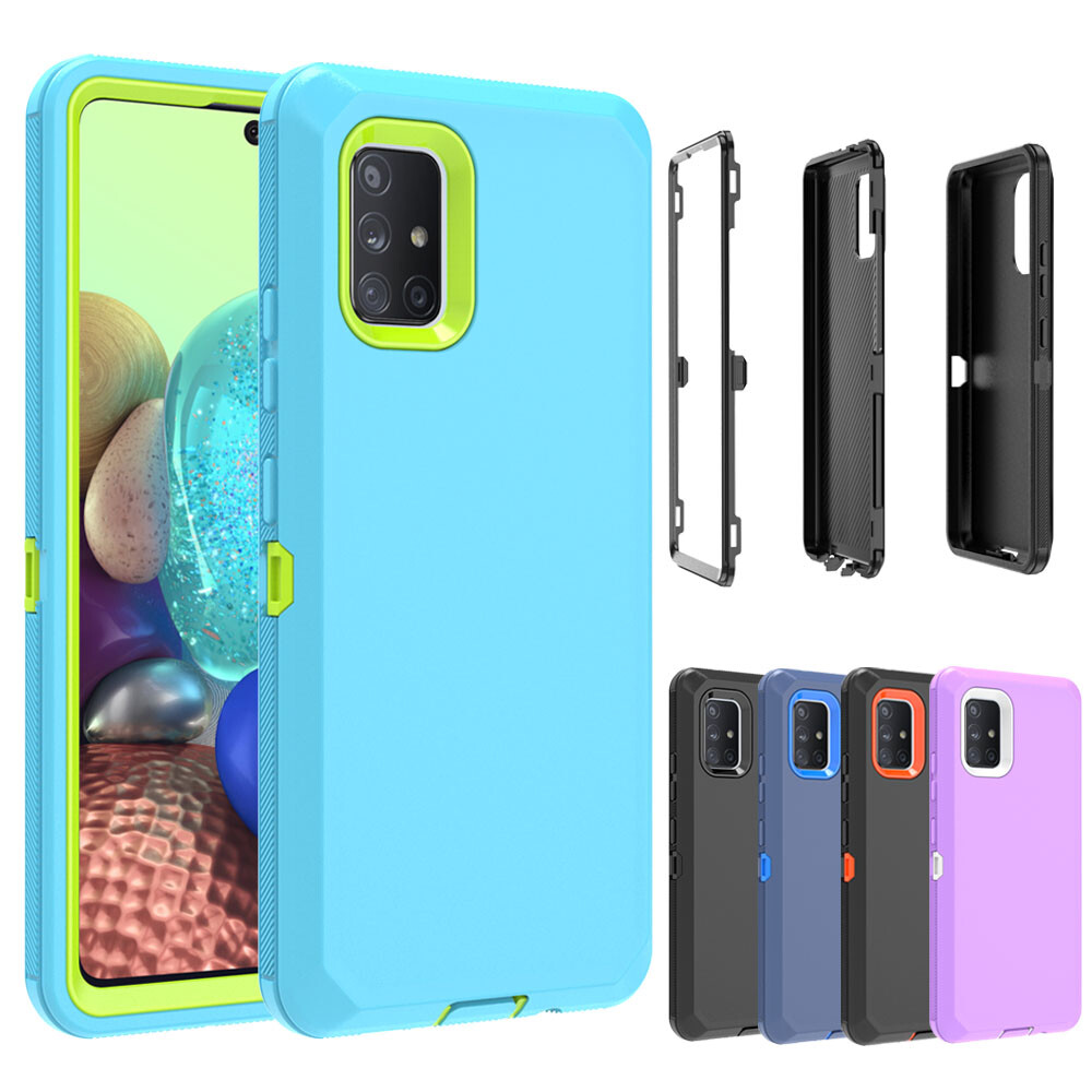 For Samsung Galaxy A21 A51 A71 5G Hybrid Armor Shockproof Phone