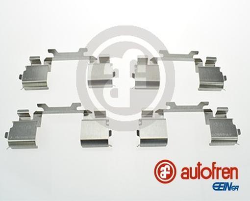 Autofren Seinsa ZubehöRsatz Scheibenbremsbelag Vorne FüR Fiat Ducato D42691A-image