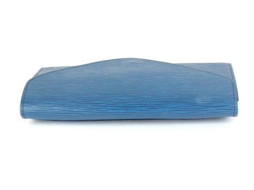 Auth LOUIS VUITTON Epi Art Deco Clutch 890VI Blue Leather Bag France LL23310M4 - Picture 15 of 21
