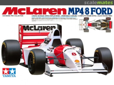 TAMIYA 1/20 McLaren MP4/8 Ford Ayrton Senna 1993 F1 Model Kit [Tax