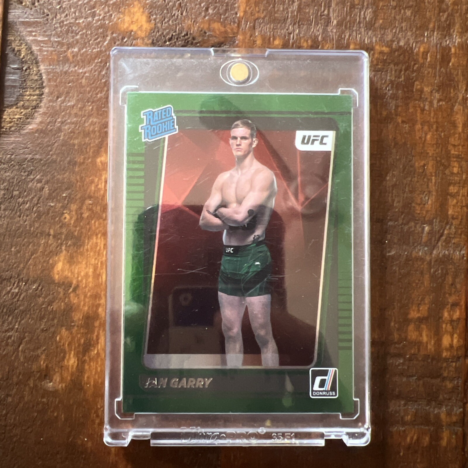 2022 Donruss UFC - Rated Rookie Green Flood #213 Ian Machado Garry (RC)
