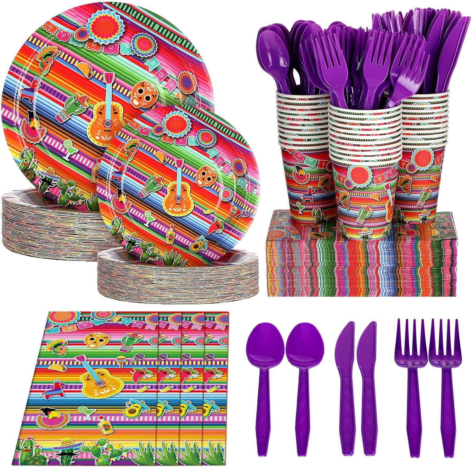 For 50 Guests Cinco De Mayo Party Supplies