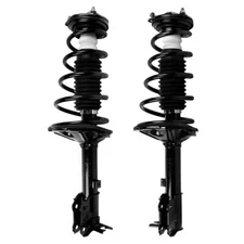 2X Rear Complete Struts with Coil Springs For 2000-2005 Hyundai Accent 1.6L DOHC