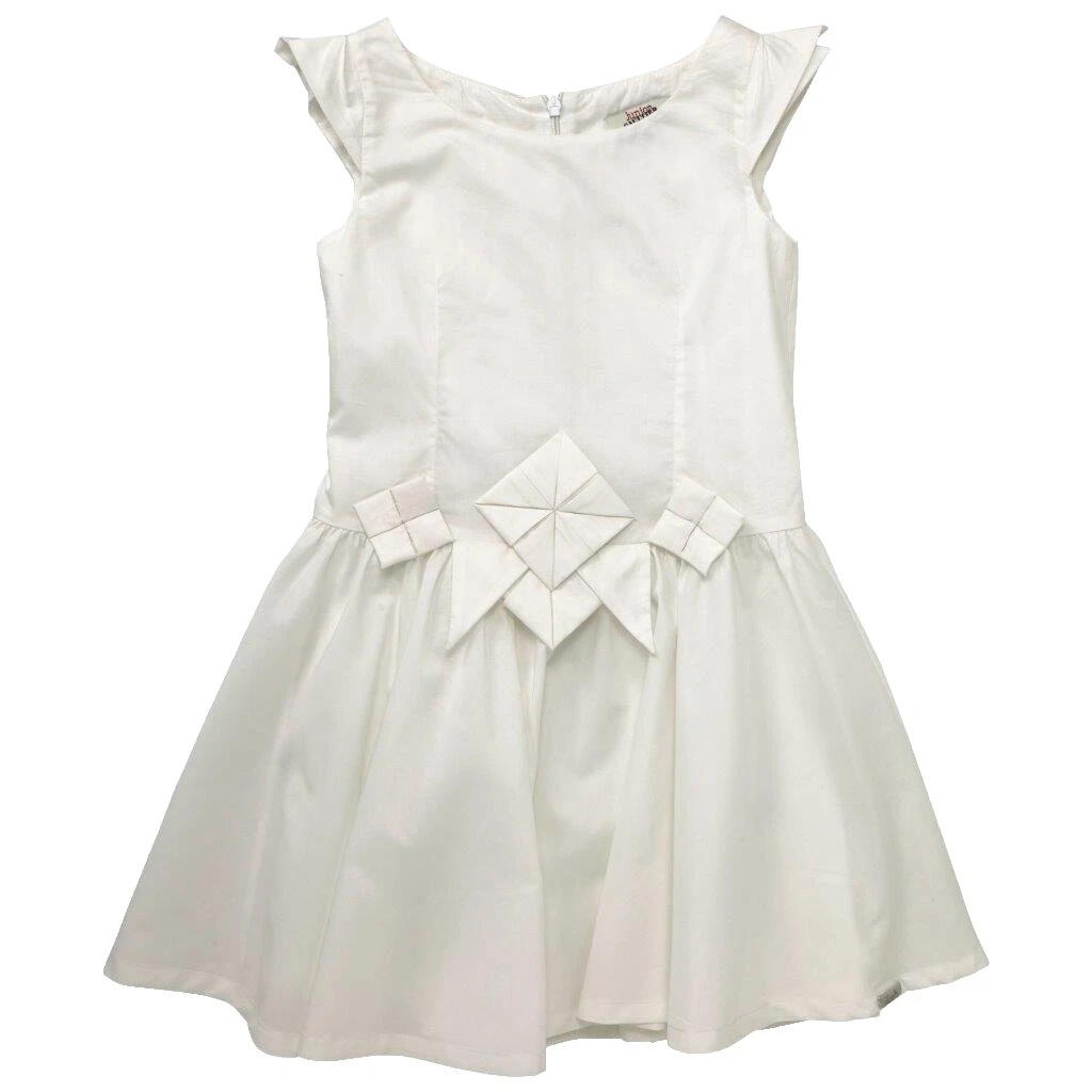 White 5 Size Dresses for Girls