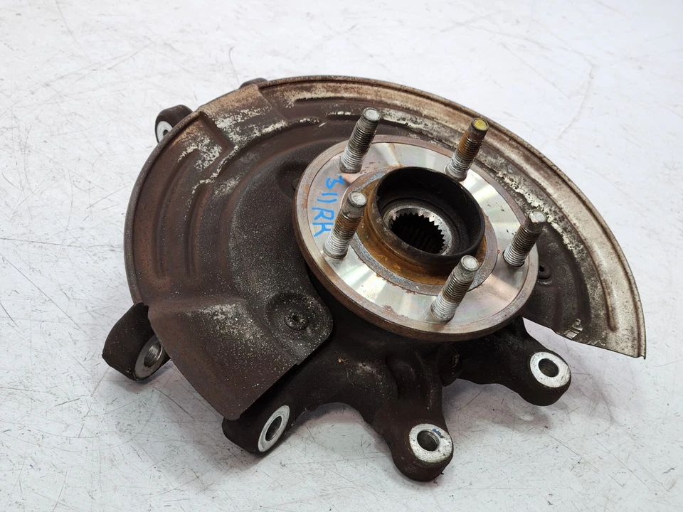 ✅ 00-05 OEM Jaguar S-Type X200 trasero derecho pasajero lado eje nudillo buje Foto 4 de 4