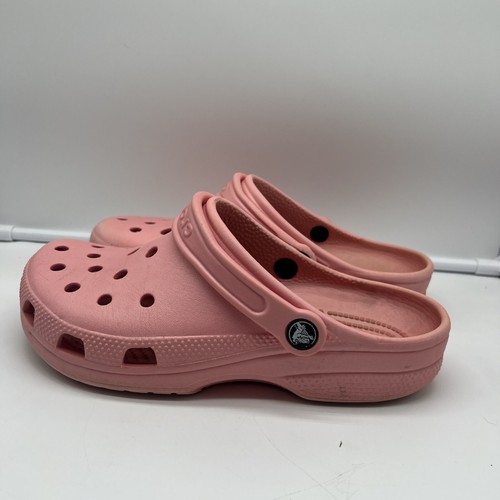 Unisex Classic Crocs Adult M6 W8 Slip On Comfort Shoe Pastel Light Pink - Picture 3 of 6
