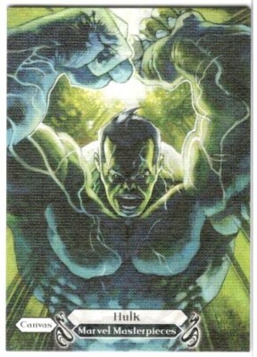 Marvel Masterpieces 2018: Canvas #95 Hulk | eBay