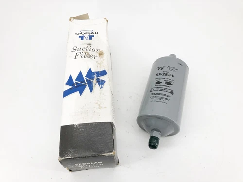 New Sporlan SF-283-F Suction Filter 3/8" SAE Flare 400psig